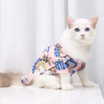 Hawaiian Pineapple Beach Shirt for Small to Medium Dogs - GreenFur