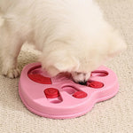 Heart - Shaped Dog Puzzle Slow Feeder Cute Anti - Gulping Pet Food Bowl - GreenFur