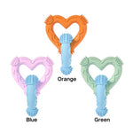 Heart - Shaped Interactive Dog Dental Cleaning Toy TPR Dog Chew Toy - GreenFur