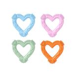 Heart - Shaped TPR Dog Chew Toy Durable Teething Toy for Small Dogs - GreenFur
