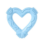 Heart - Shaped TPR Dog Chew Toy Durable Teething Toy for Small Dogs - GreenFur
