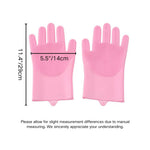 High - Density Teeth Pet Grooming Gloves Silicone Dog Bath Gloves - GreenFur