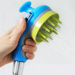 High Quality Bath Tool Shower Wash Head Attachment Pet Massage Grooming Brush - GreenFur