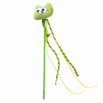 High Quality Kitty Interactive Pulley Fishing Rod Cat Toy Teaser - GreenFur