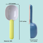 High Quality Material Pet Food Scoop with Measuring,Built - In Clip Design Dog Cat Food Scoop - GreenFur