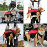 Horizontal Pet Backpack Dog Carrier with Adjustable Straps - GreenFur