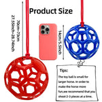 Horse Treat Ball TPR Feeder for Stables Hanging Hay Feeding Toy - GreenFur