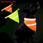 Hot Sale Orange Reflective Safety Bandana For Dogs - GreenFur