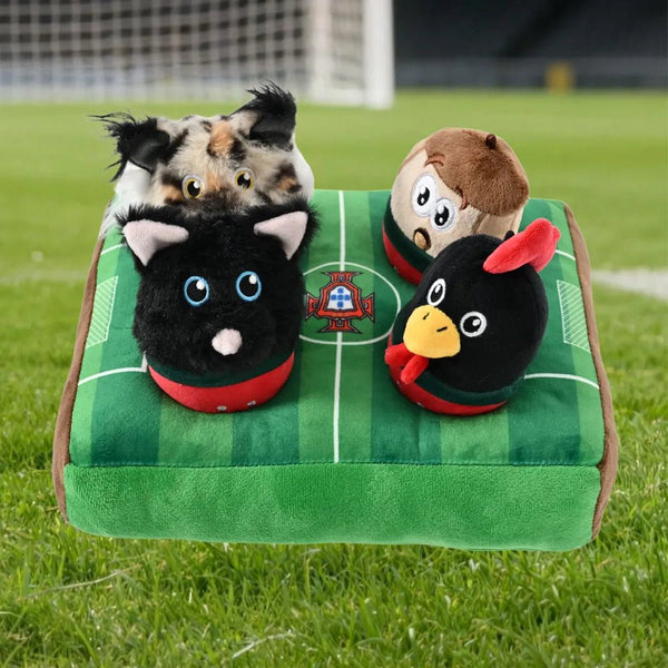 Hunting Instincts Mascot Whack a Mole Polyester FPF Dog Plush Toy - GreenFur