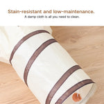 Indoor 3 Way Portable Collapsible Kitten Cat Toy Tunnel - GreenFur