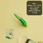 Insect - Shaped Cat Wand Refill with Bell for Cats - GreenFur