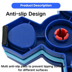 Interactive 3 - layer Rotating Puzzle Dog Feeding Plate - GreenFur