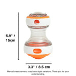 Interactive Adjustable Pet Snack Dispenser Food Treat Ball Dog Toy - GreenFur