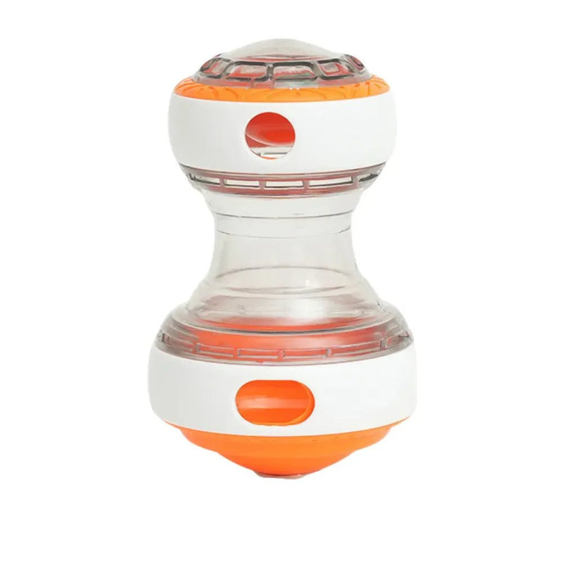Interactive Adjustable Pet Snack Dispenser Food Treat Ball Dog Toy - GreenFur