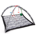 Interactive Cat Activity Play Mat Foldable Pet Toy Exercise Pad - GreenFur