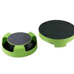 Interactive Cat Scratch Pad Spinning Toy with Mouse - GreenFur