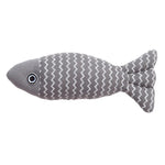Interactive Catnip Fish Shape Plush Cat Toy - GreenFur