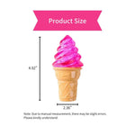 Interactive Cooling Ice Cream Shaped Water - Fillable Dog Toy - GreenFur