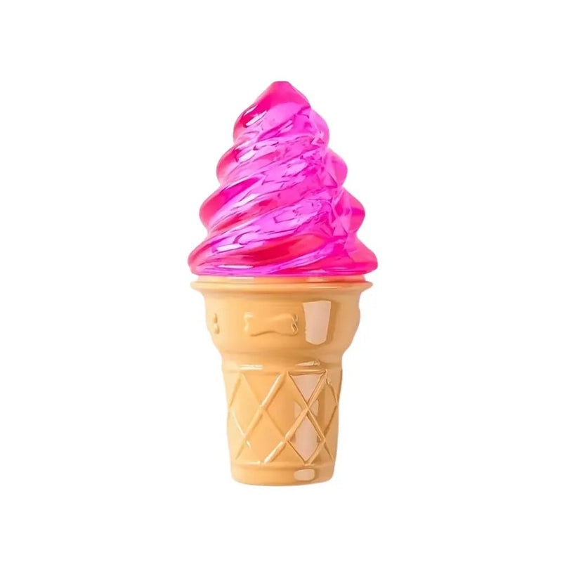 Interactive Cooling Ice Cream Shaped Water - Fillable Dog Toy - GreenFur