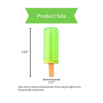 Interactive Cooling Spiral Popsicle Shaped Water - Fillable Dog Toy - GreenFur
