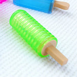 Interactive Cooling Spiral Popsicle Shaped Water - Fillable Dog Toy - GreenFur