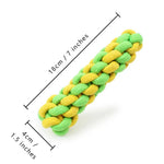 Interactive Cotton Rope Dog Toys for Chew - GreenFur