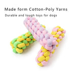 Interactive Cotton Rope Dog Toys for Chew - GreenFur