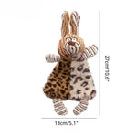 Interactive Crinkle Sound Dog Toy with Soft Plush Animal Design - GreenFur