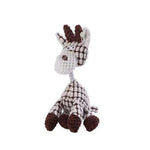 Interactive Cute Corn Velvet Donkey Dog Chew Toy with Sound - GreenFur