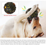 Interactive Dog Ball Toy for Aggressive Chewers Hard Tough Pet Toy - GreenFur