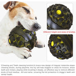 Interactive Dog Ball Toy for Aggressive Chewers Hard Tough Pet Toy - GreenFur