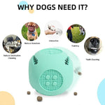Interactive Dog Puzzle Toy Dice Food Dispensing Ball - GreenFur