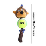 Interactive Dog Toy with Built - in Squeaker - GreenFur