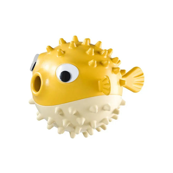 Interactive Dog Treat Dispensing Toy, Fish - GreenFur