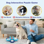 Interactive Double Layers Rotating Puzzle Dog Feeding Toys - GreenFur