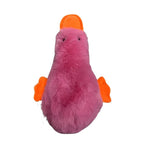 Interactive Durable Chew Squeaky Plush Duck Dog Toy - GreenFur