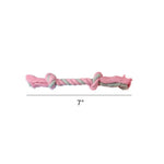 Interactive Durable Colorful Chew Pet Cotton Rope Dog Toy - GreenFur