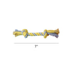 Interactive Durable Colorful Chew Pet Cotton Rope Dog Toy - GreenFur