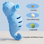 Interactive Fish Toy Silicone Feeder Cat Chew Toy - GreenFur