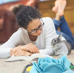 Interactive Flower - Shaped Foraging Mat for Small Pets Stress - Relief - GreenFur