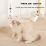 Interactive Food Dispensing and Vitality Booting Toy for Cats - GreenFur