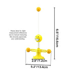 Interactive Funny Face Cat Toy with Suction Base - GreenFur