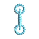 Interactive Grinding Teeth Pull Ring Dog Chew TPR Pet Toys - GreenFur