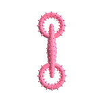 Interactive Grinding Teeth Pull Ring Dog Chew TPR Pet Toys - GreenFur
