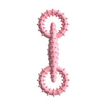 Interactive Grinding Teeth Pull Ring Dog Chew TPR Pet Toys - GreenFur