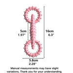 Interactive Grinding Teeth Pull Ring Dog Chew TPR Pet Toys - GreenFur