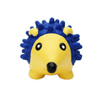 Interactive Hedgehog Shape Chew Toys with Squeaky for Dog - GreenFur