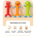 Interactive Latex Sound Chew Toy for Puppies - GreenFur