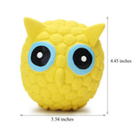 Interactive Owl Shape Chew Toys with Squeaky for Dog - GreenFur