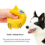 Interactive Owl Shape Chew Toys with Squeaky for Dog - GreenFur